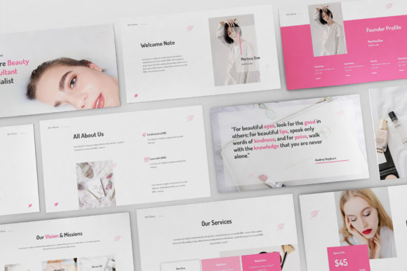 Elevate Your Beauty Brand with This Keynote Template