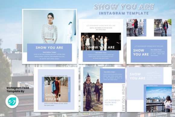 Elevate Your Grid: The Show You Are Instagram Feed Template