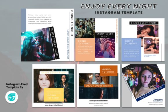 Instagram Feed Template - Going Tonight: A Creative Toolkit