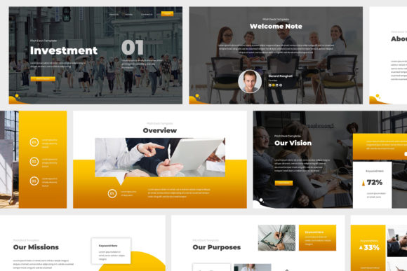 Investment Pitch Deck Keynote: Your Next Presentation Template