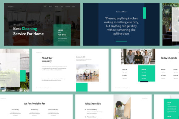 Master Your Cleaning Business Pitch with This Keynote Template
