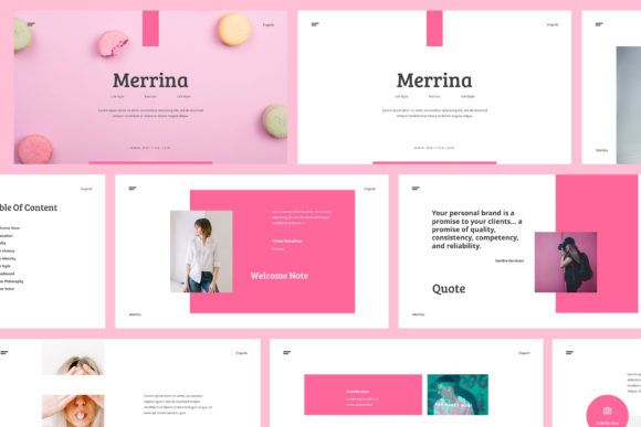 Merrina Brand Guideline Google Slide: Your Branding Blueprint