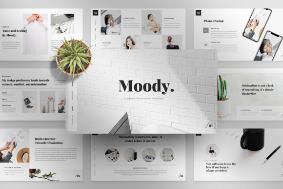 Moody PowerPoint Template: A Designer's Guide to Modern Elegance