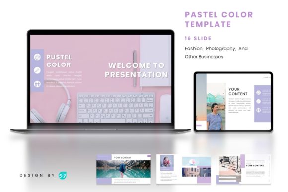 Powerpoint Template - Pastel Color: Elevate Your Visual Strategy
