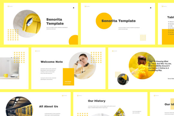 Senorita Brand Guideline Keynote: Crafting a Consistent Brand Identity