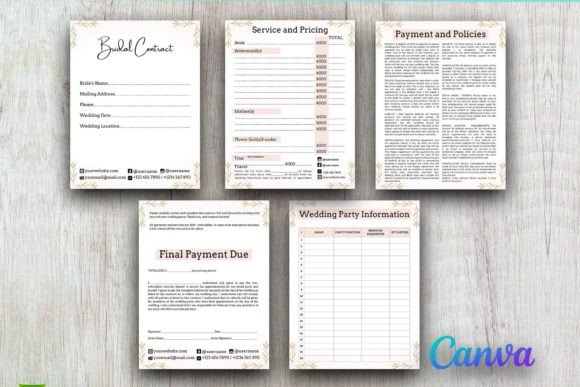 Streamline Your Beauty Business with a Canva Makeup Contract Template