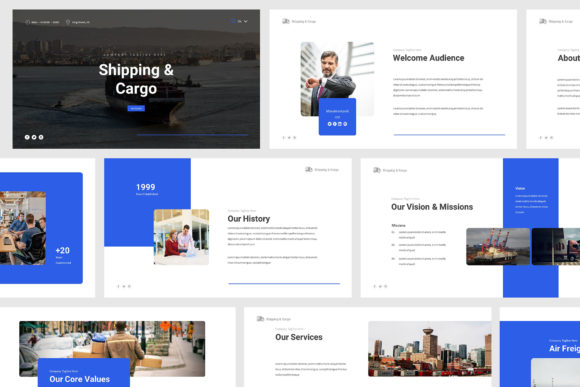 Streamline Your Next Pitch with Shipping & Cargo Google Slides
