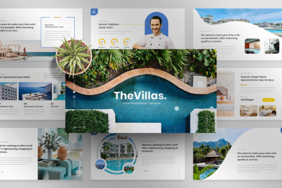 TheVillas PowerPoint Template: A Designer's Guide to Impactful Visuals