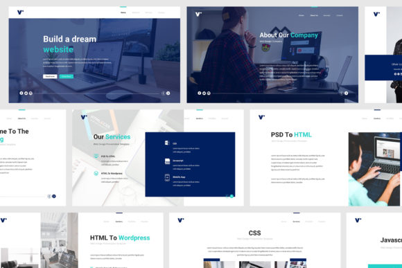 Website Design Powerpoint Template: Your Agency's Presentation Edge