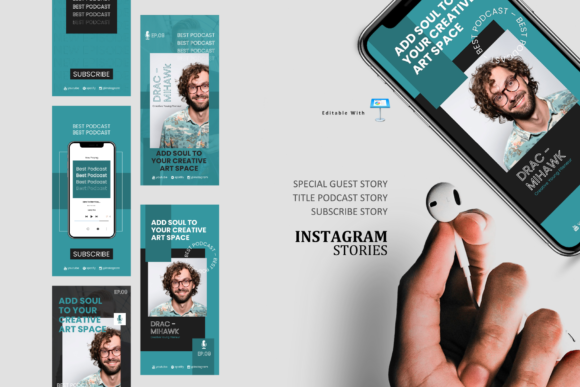 Young Podcasting Talk Ig Stories Post: A Designer's Guide